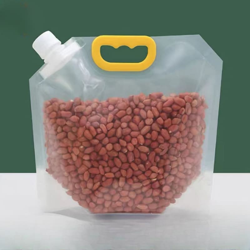 Kit 10 Sacos de Armazenamento Dispenser de Alimentos Polihousi