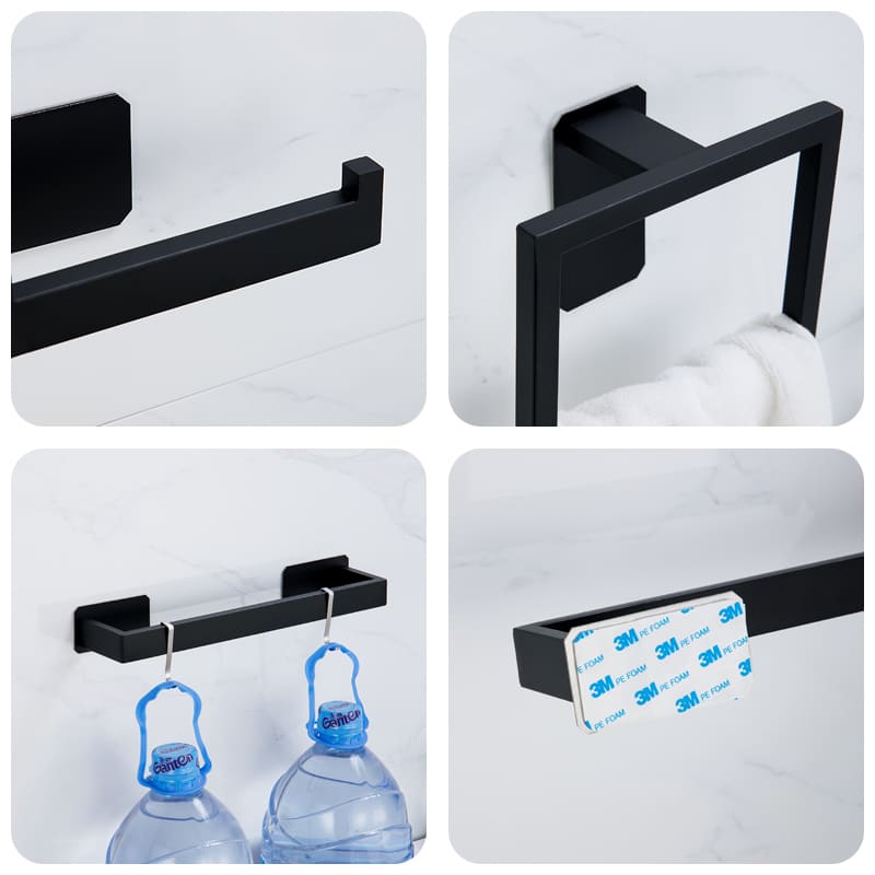 Kit Acessórios para Banheiro Inox 5 Peças Polihousi 14