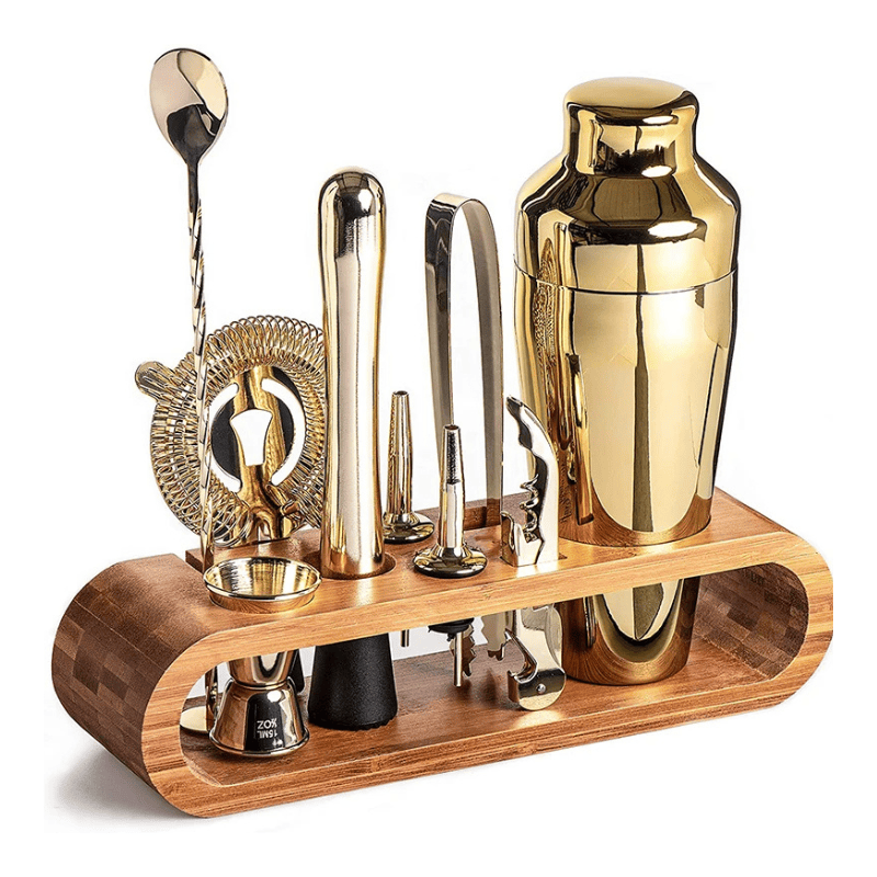 Kit Coqueteleira Inox Drinks Cocktails Bar em Casa Polihousi 11