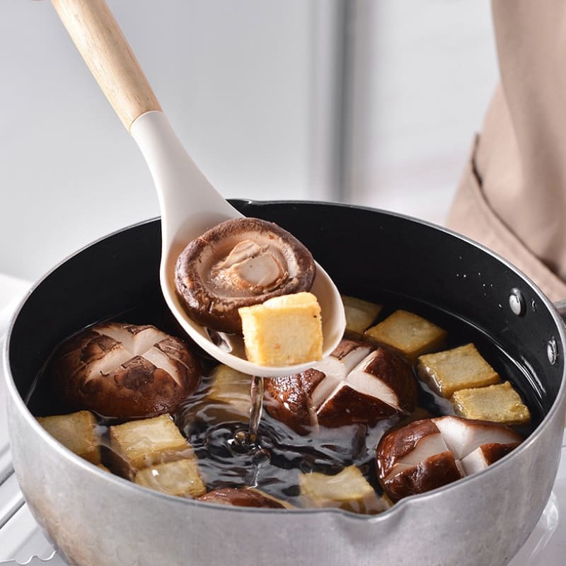 Kit Utensílios de Cozinha 14 Peças Silicone Com Organizador Polihousi 4