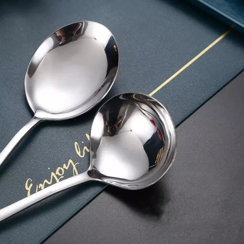 Kit Utensílios de Cozinha 6 Peças Inox Dourado Polihousi 5