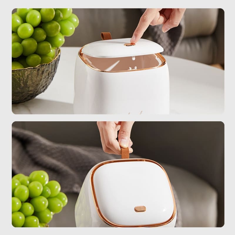 Lixeira de Mesa Luxo Decorativa Polihousi 6