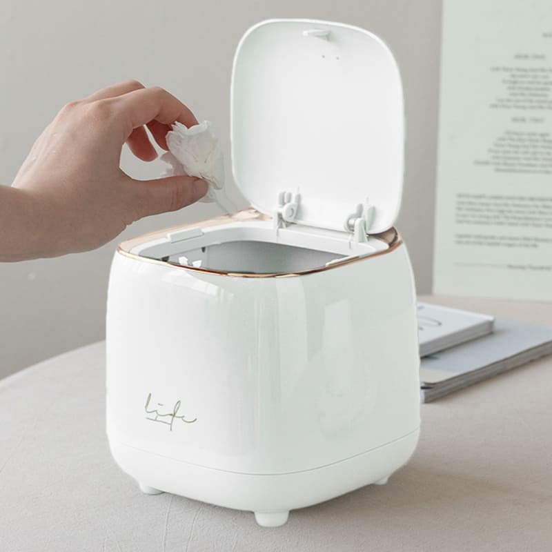 Lixeira de Mesa Luxo Decorativa Polihousi 8