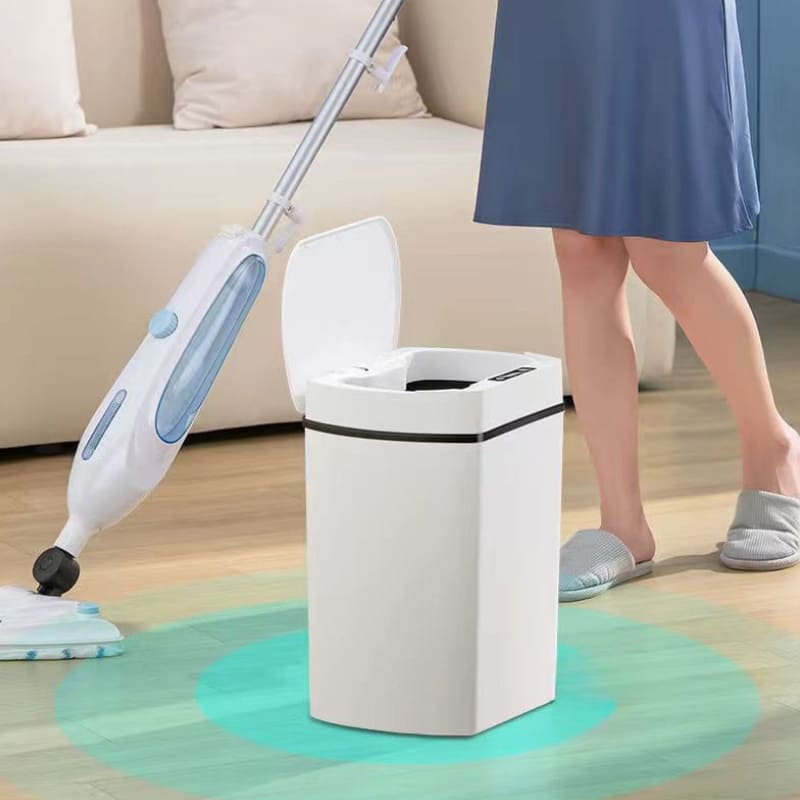 Lixeira para Banheiro e Cozinha Automática com Sensor 15L Polihousi 10