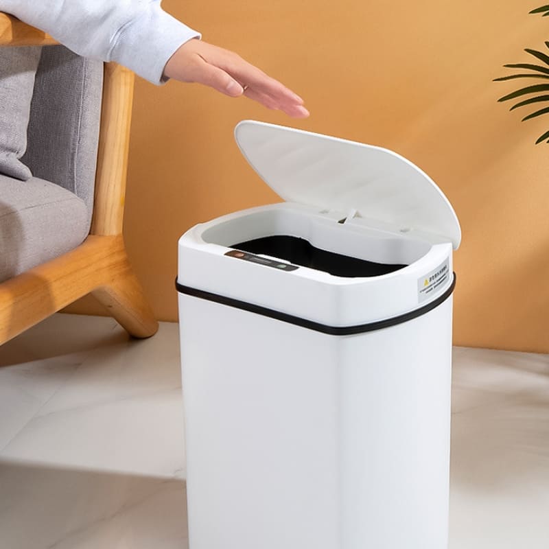 Lixeira para Banheiro e Cozinha Automática com Sensor 15L Polihousi 3