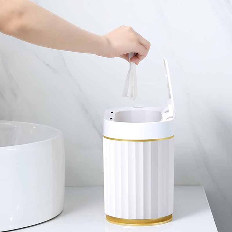Lixeira para Banheiro e Cozinha Automática de Pia Inteligente Polihousi 3