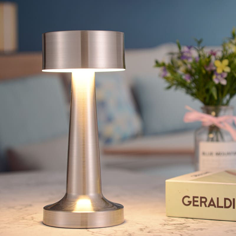 Luminária de Mesa LED Decoração Retrô Recarregável Polihousi 8