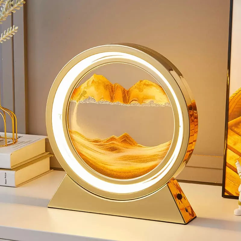 Luminária de Mesa e Abajur Ampulheta LED Decorativa Polihousi 17