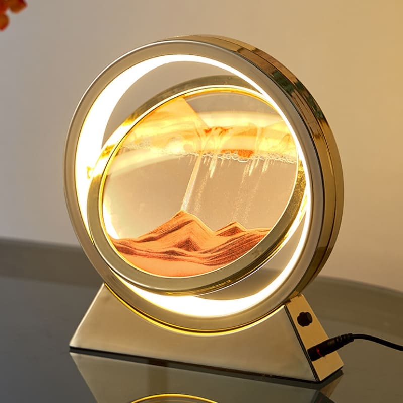 Luminária de Mesa e Abajur Ampulheta LED Decorativa Polihousi 5