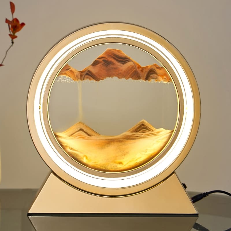 Luminária de Mesa e Abajur Ampulheta LED Decorativa Polihousi 6