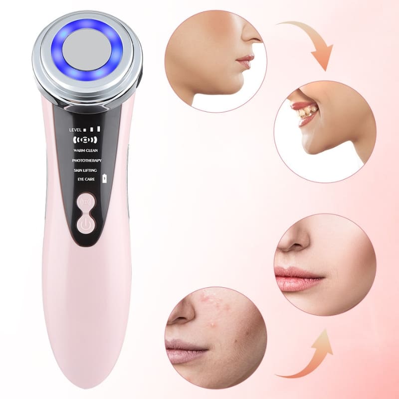 Massageador Elétrico Facial Aparelho de Massagem Multifuncional Polihousi 4