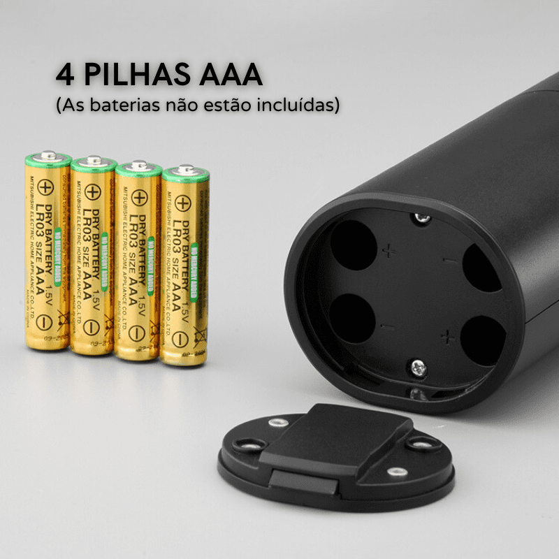 Moedor de Pimenta Temperos Sal Himalaia Eletrico Polihousi 8