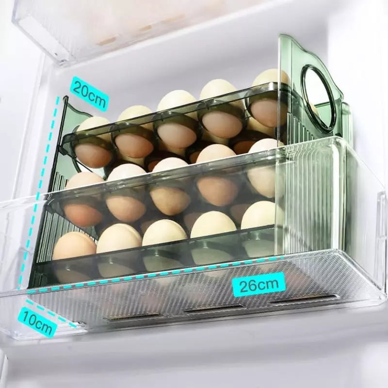 Organizador de Geladeira Porta Ovos 34 Lugares Polihousi 8