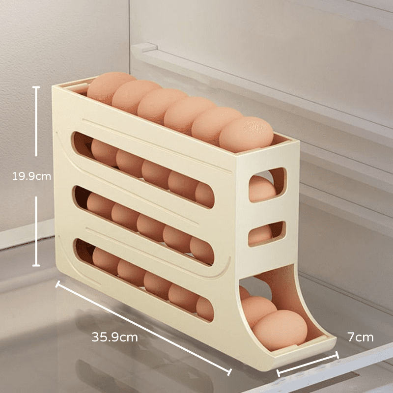 Organizador de Geladeira Porta Ovos Dispenser Polihousi 12