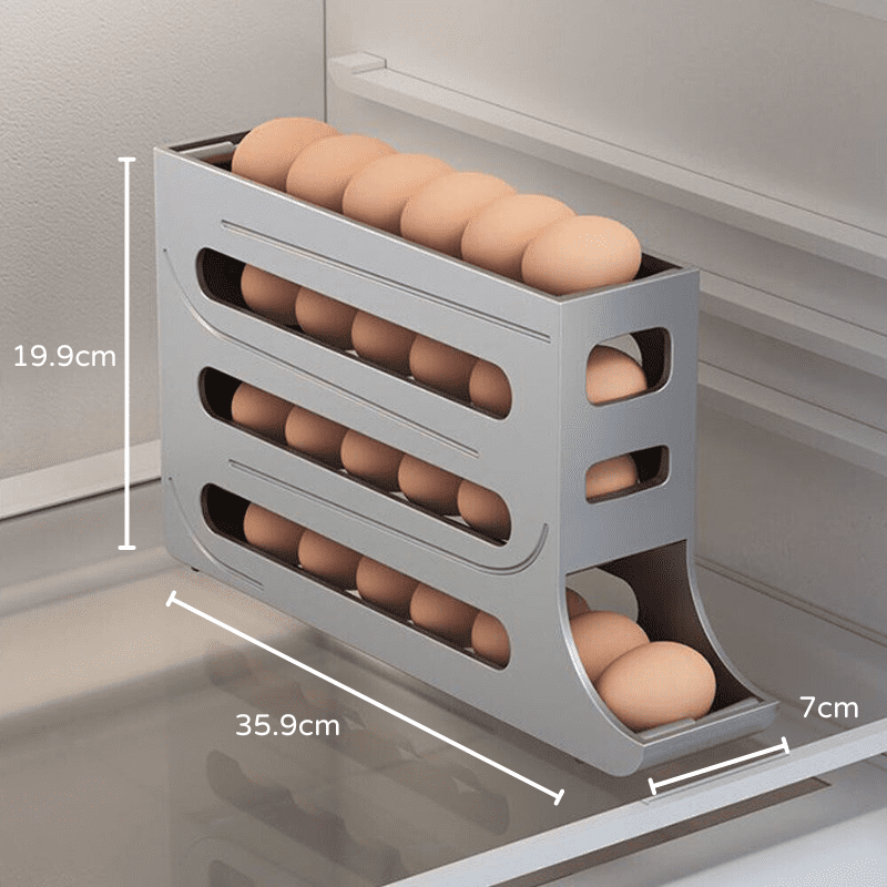 Organizador de Geladeira Porta Ovos Dispenser Polihousi 14