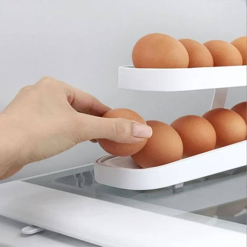 Organizador de Geladeira Porta Ovos Dispenser Polihousi 2