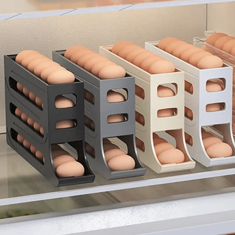 Organizador de Geladeira Porta Ovos Dispenser Polihousi 3