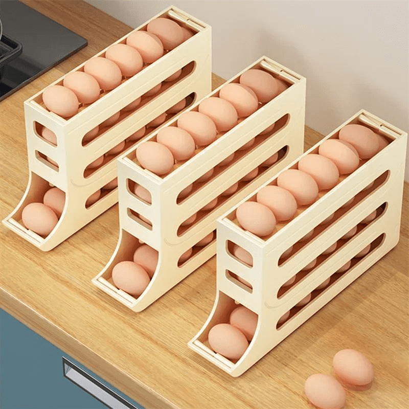Organizador de Geladeira Porta Ovos Dispenser Polihousi 6