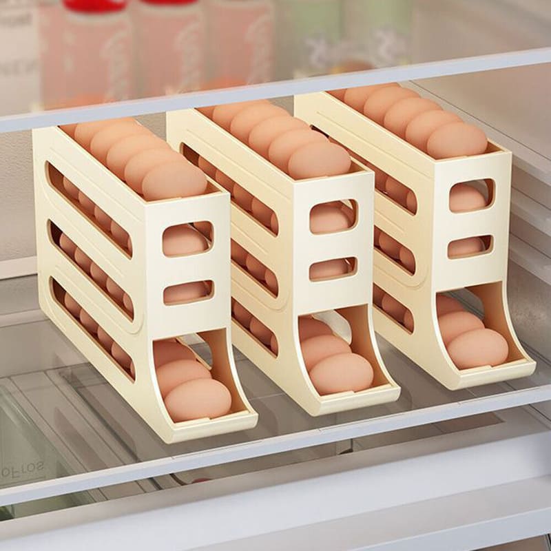 Organizador de Geladeira Porta Ovos Dispenser Polihousi 8