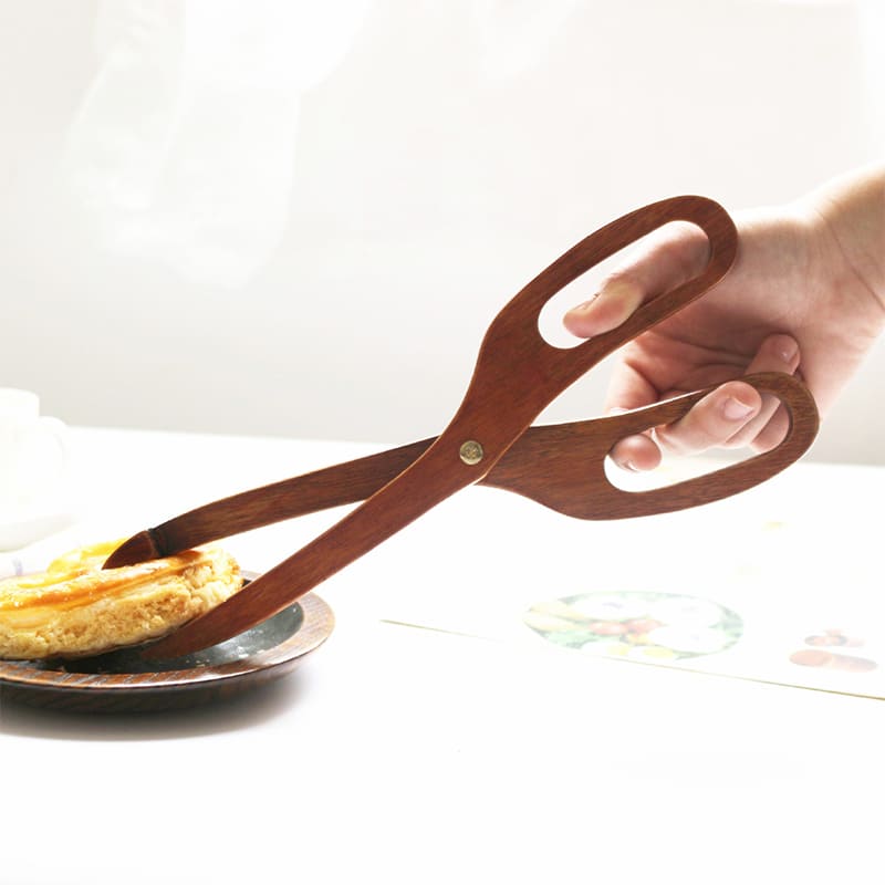 Pegador de Salada Bambu Pinça Multiuso Polihousi 6