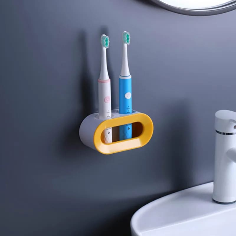 Porta Escova de Dente e Pasta Parede Organizador Polihousi 16