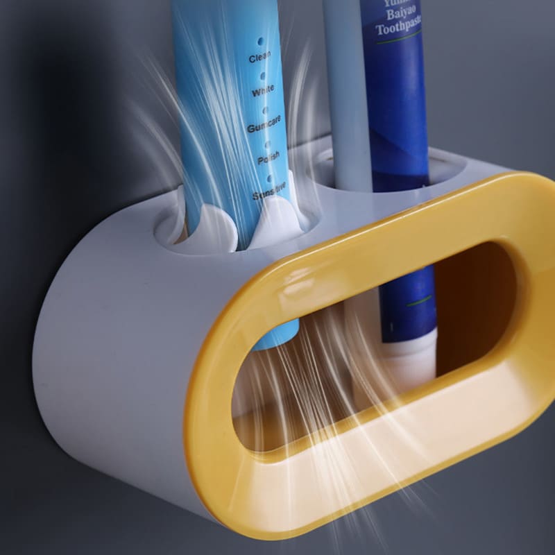 Porta Escova de Dente e Pasta Parede Organizador Polihousi 4