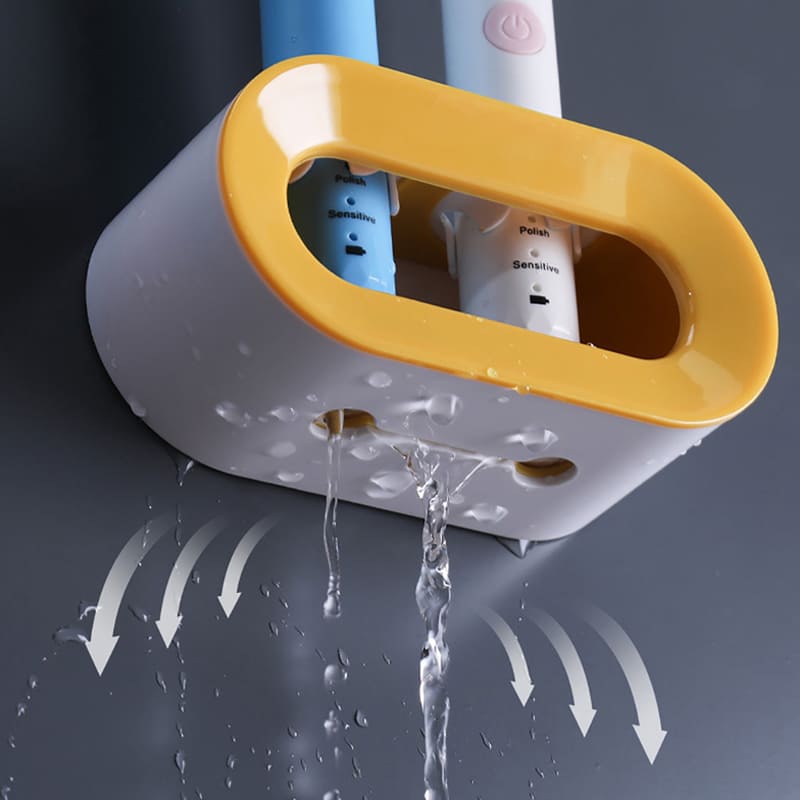 Porta Escova de Dente e Pasta Parede Organizador Polihousi 6