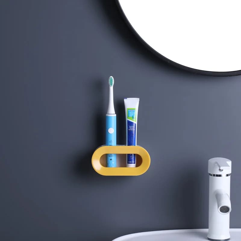 Porta Escova de Dente e Pasta Parede Organizador Polihousi 7