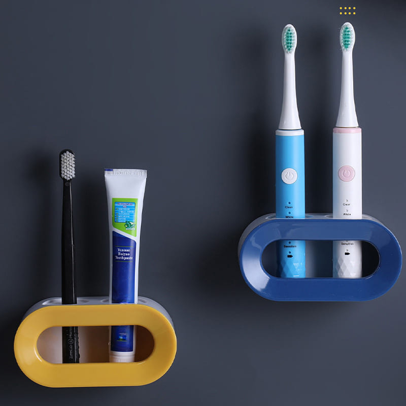 Porta Escova de Dente e Pasta Parede Organizador Polihousi 8