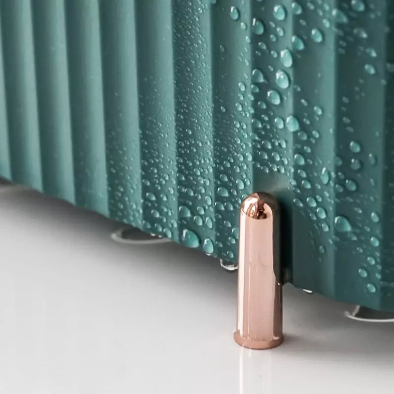 Porta Esponja de Maquiagem e Algodão Decorativo de Luxo Polihousi 5