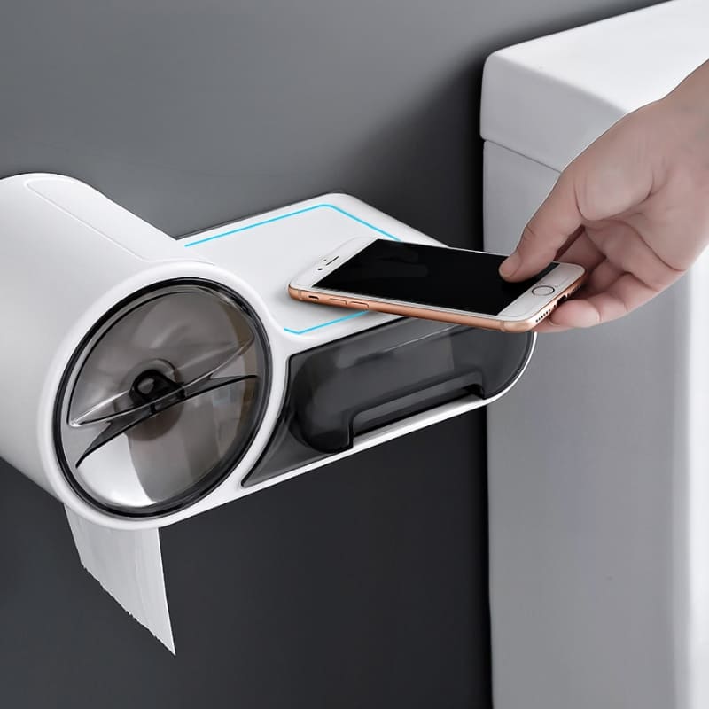 Porta Papel Higiênico Suporte Papel Higiênico com Gaveta Polihousi 10