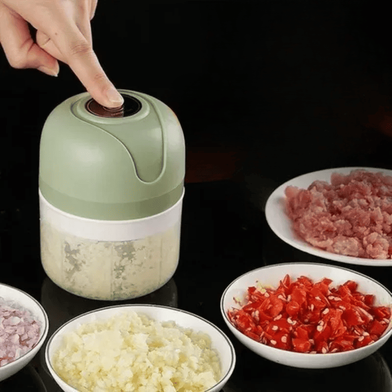 Processador de Alimentos Mini Elétrico USB Portátil Polihousi 1