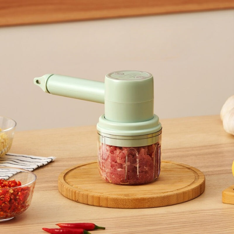 Processador de Alimentos Mini Batedeira Portátil Polihousi 4