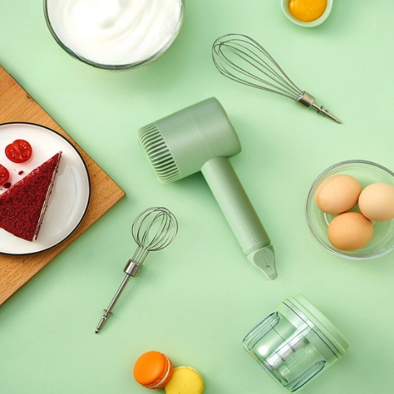 Processador de Alimentos Mini Batedeira Portátil Polihousi 2
