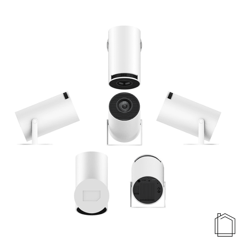 Projetor Portátil 4K 1080p Cinema em Casa Ultra HD Polihousi 11