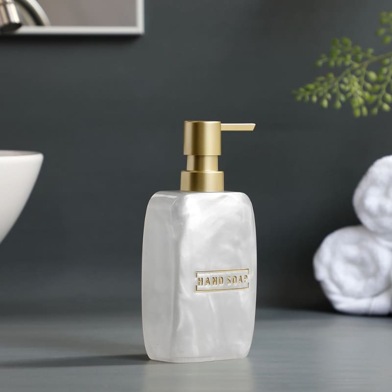 Saboneteira Kit Banheiro Lavabo Conjunto de Banheiro 3 Peças Polihousi 5
