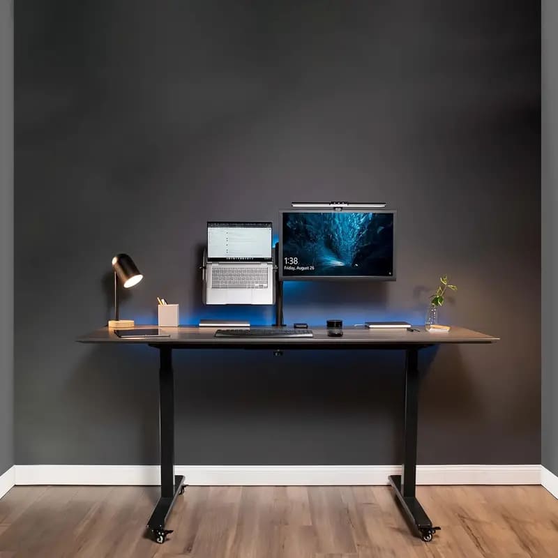 Suporte Monitor e Notebook Articulado para Mesa Polihousi 6