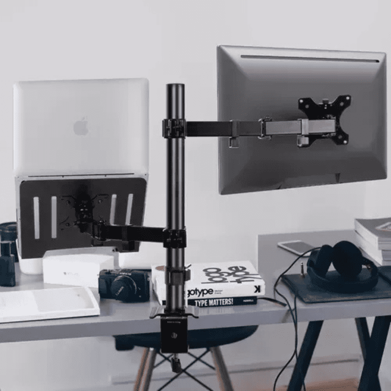 Suporte Monitor e Notebook Articulado para Mesa Polihousi 8