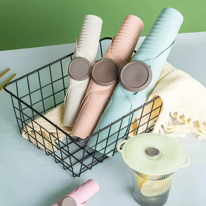 Tampa de Silicone Universal Dobrável para Micro-ondas Polihousi 10