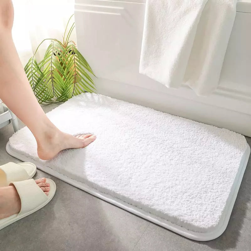 Tapete para Banheiro Felpudo Antiderrapante Absorvente Polihousi 9
