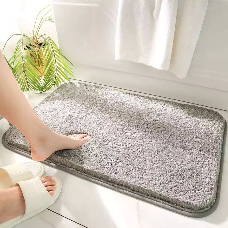 Tapete para Banheiro Felpudo Antiderrapante Absorvente Polihousi 10