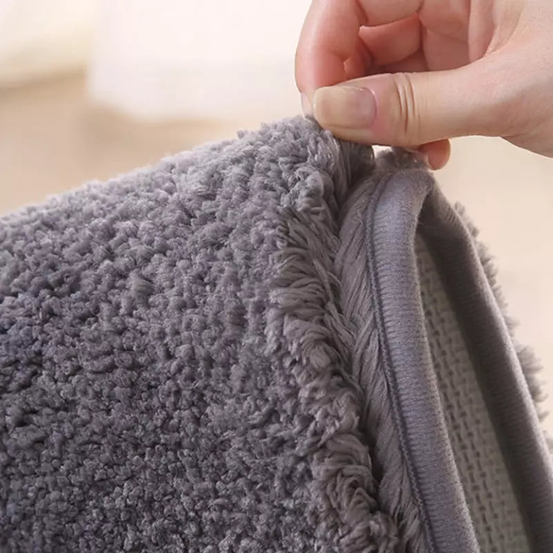Tapete para Banheiro Felpudo Antiderrapante Absorvente Polihousi 2