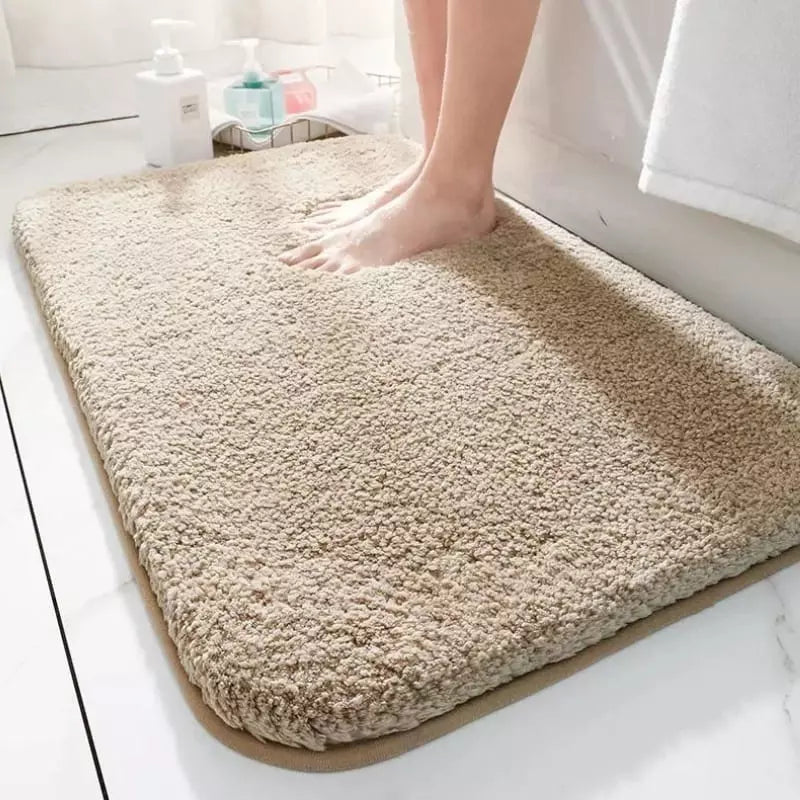 Tapete para Banheiro Felpudo Antiderrapante Absorvente Polihousi 14