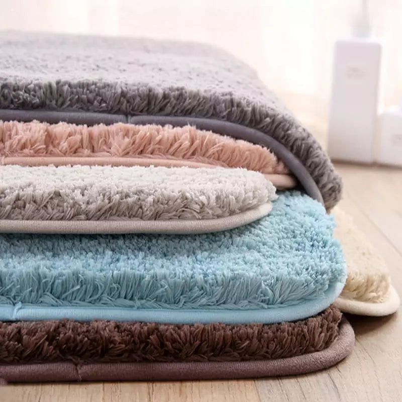 Tapete para Banheiro Felpudo Antiderrapante Absorvente Polihousi 4
