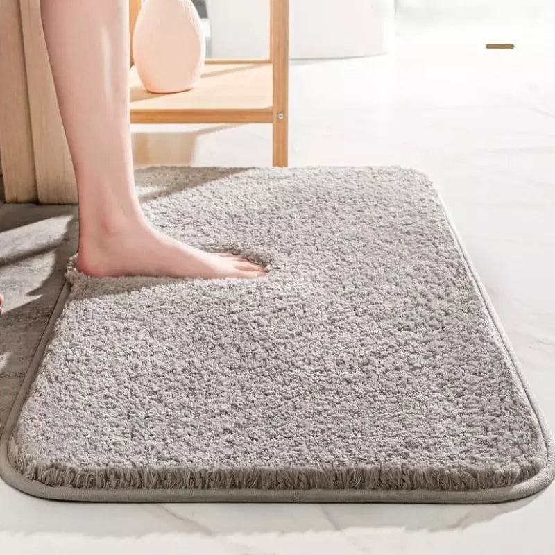 Tapete para Banheiro Felpudo Antiderrapante Absorvente Polihousi 5