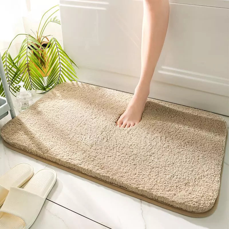 Tapete para Banheiro Felpudo Antiderrapante Absorvente Polihousi 7