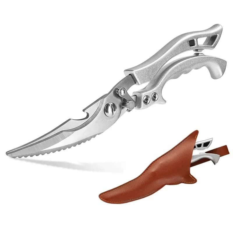 Tesoura de Cozinha Multiuso Inox Corta Tudo Polihousi 12