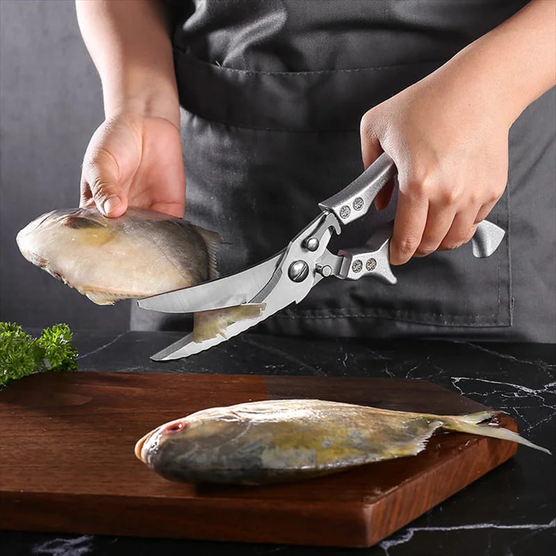 Tesoura de Cozinha Multiuso Inox Corta Tudo Polihousi 2