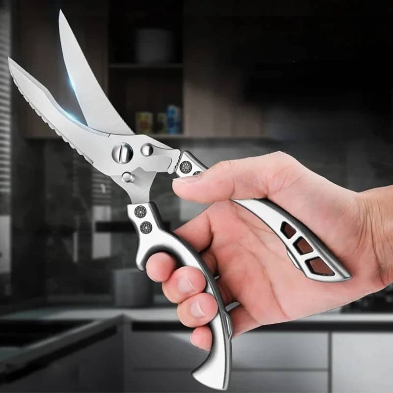 Tesoura de Cozinha Multiuso Inox Corta Tudo Polihousi 8