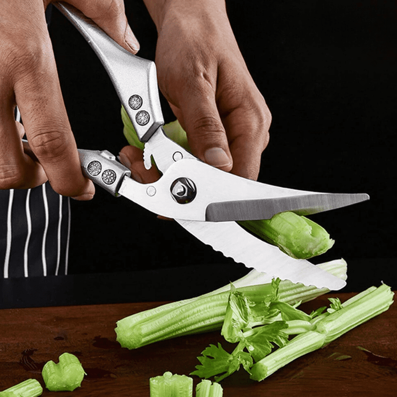 Tesoura de Cozinha Multiuso Inox Corta Tudo Polihousi 9